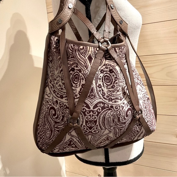 ❤️ Juicy Couture vintage RARE velvet shoulder bag tote purse, so cute, EUC - Picture 9 of 9